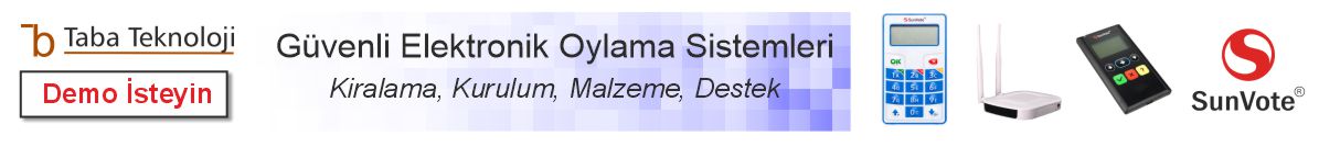 Kongrelerde elektronik oylama 1
